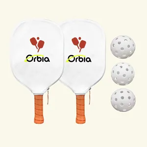 Orbia spor özel termoform yekpare Toray T700 ham karbon Fiber Usapa onaylı cam grafit Pickleball kürekler