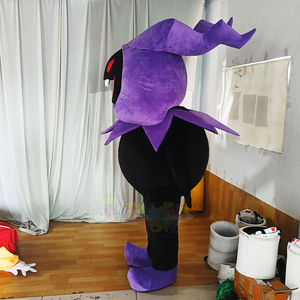 Bán Buôn Tím Bat Ma Cà Rồng Linh Vật Trang Phục Sang Trọng Ma Quái Nhân Vật Trang Phục Cho Halloween Tổ Chức Sự Kiện Cosplay XL Kích Thước - Product Image 3