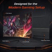 Fábrica mayorista 27" monitor LCD 240Hz 1ms respuesta HDR IPS pantalla 4K curvado gaming