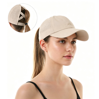 Gorra de béisbol de malla de secado rápido con diseño cruzado para mujer, gorra deportiva para exteriores, protección solar transpirable, gorra informal con protección UV