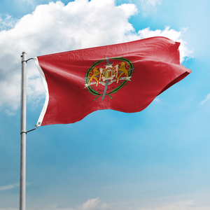 Drapeaux de pays nationaux Bannière 3x5fFT Polyester durable personnalisé de couleur vive pour les festivals en plein air Valladolid Espagne Drapeau provincial - Product Image 1