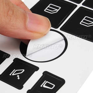 Pegatinas de Reparación para Botones de Elevalunas de Coche, para Mercedes Benz 08-14 W204 C300 C350, Kit de Reparación de Botones, Reparan Botones Desgastados y Feos - Product Image 6