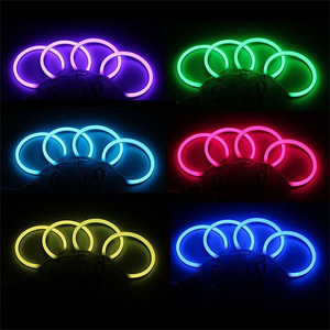 131mmx4 <span class=keywords><strong>Angel</strong></span> <span class=keywords><strong>Eyes</strong></span> en coton blanc laiteux pour projecteurs LED E36 E38 E39 <span class=keywords><strong>E46</strong></span>, anneaux halo LED <span class=keywords><strong>Angel</strong></span> <span class=keywords><strong>Eyes</strong></span> - Product Image 3