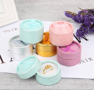 Yeni tasarım özel sizin logo karton şerit takı küpe yüzük hediye kağıt ambalaj kutusu - Product Image 5