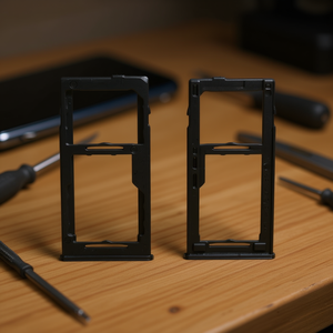 Bandeja para Tarjeta SIM y Micro SD Negra de Repuesto para Samsung Galaxy A42 5G, para Reparación de Teléfonos Móviles - Product Image 3