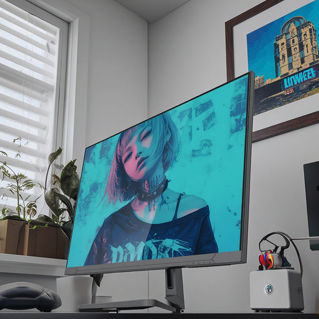 OEM New 23.8 Inch 1K 2K 4K 75Hz/100Hz/120Hz/165Hz/180Hz/200Hz Gaming Computer Monitors VA IPS Panel RGB Display LED Monitors