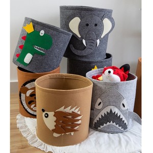 Panier de rangement, sac de rangement, jouets d'enfants, de dessins animés, boîte de rangement en <span class=keywords><strong>feutre</strong></span> <span class=keywords><strong>lavable</strong></span> pour vêtements sales - Product Image 6