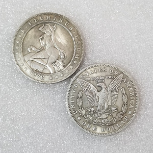 Drie 1878 Seks Godin Herdenkingsmunten Bikini Metal Retro Lucky Challenge Munt - Product Image 6