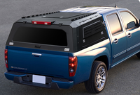 Capote rigide pliable en alliage d'aluminium de qualité supérieure pour Nissan Frontier Silverado Ranger - Coque de camping imperméable avec serrure de hayon manuelle