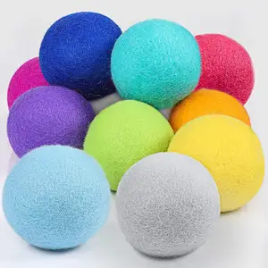 Хит продаж, новый тренд в США, 2024 шарики для сушки органической шерсти, для стиральной машины