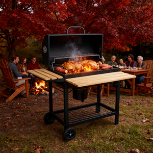 Parrilla de Carbón para Exteriores, Parrilla Coreana de Carbón, Mesa de Barbacoa Eléctrica, <span class=keywords><strong>Asador</strong></span> para Exterior, Parrillas Eléctricas, Isla de Barbacoa - Product Image 6