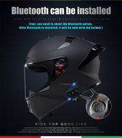 Casco Integrale da Moto Adventure ADV Omologato DOT Certificato ECE per Fuoristrada e Moto da Cross Antiappannamento 821