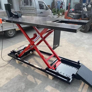 Elevador de Tijera para Motocicletas OEM, Precio Económico de Fábrica, Elevador Hidráulico para Motocicletas - Product Image 3