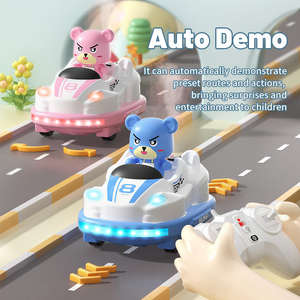 Nuevo Auto de Choque Eléctrico con Control Remoto para Dos Jugadores, Juego Interactivo de Carreras de Karts - Product Image 4