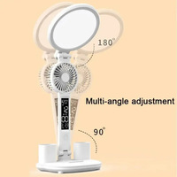 Nouveau Moderne Led Veilleuses Lampe avec Ventilateur Intelligent Affichage De Table Led Lampe De Lecture Décoration Led Lampe De Table Salon