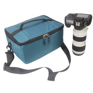 Sac d'insertion pour appareil photo étanche certifié BSCI, pochette pour objectif avec compartiment de protection et bandoulière - Product Image 1