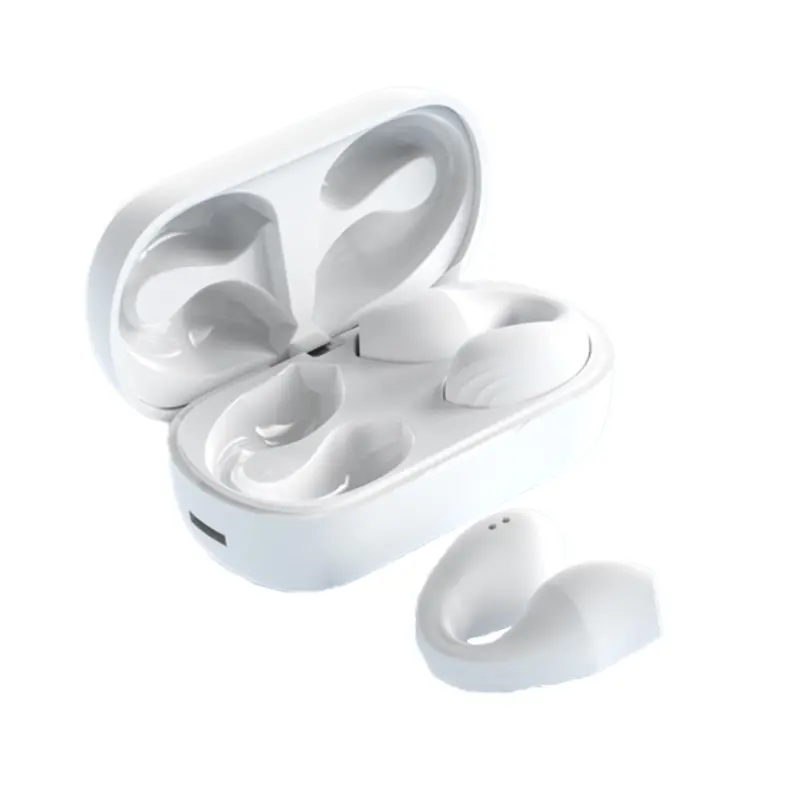 LY92 earbud Stereo Tws, earphone dalam telinga nirkabel 80mah dalam telinga untuk Olahraga