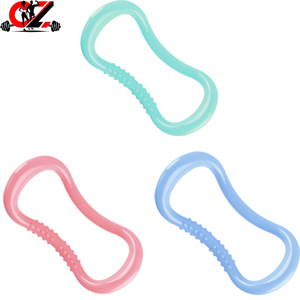 New Custom Hand Grip Strengthener <b>Ring</b> Spike Massage Lacrosse Ball Yoga Pilates <b>Stretching</b> <b>Ring</b> Open Shoulder Back Accessories - Product Image 1