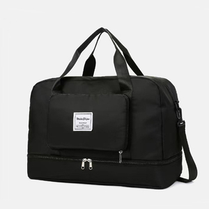 Lightweight Oxford Material Folding Duffle Bag Custom Logo Multi-Functional for Soft <b>Camping</b> Daily <b>Storage</b> Travel Outdoor - Product Image 6
