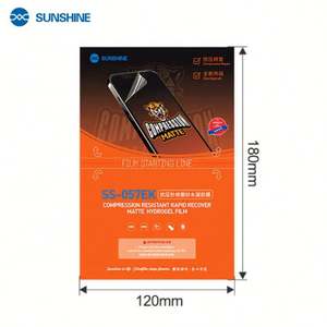 Film hydrogel mat à récupération rapide SS-057EK SUNSHINE pour téléphone Edge - Product Image 3