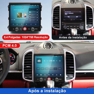 วิทยุติดรถยนต์ Carplay Android 15 เครื่องเล่นมัลติมีเดีย สเตอริโอ สำหรับรถยนต์ Porsche Cayenne 958 II ปี 2011-2017 พร้อมระบบนำทาง GPS WIFI 4G บลูทูธ - Product Image 4