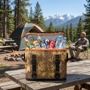 Bolsa Térmica Personalizada con Impresión a Medida, Bolsa Refrigerante Aislada de TPU 840D con Soldadura de Alta Frecuencia para Camping - Product Image 1