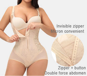 女式单件紧实紧身紧身胸衣透气腰臀塑身衣，用于腹部提升 - Product Image 6