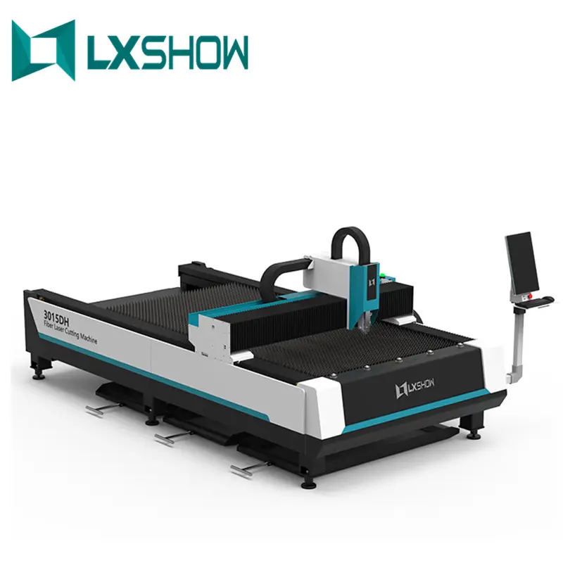 Lxshow longa vida útil 2000w 3000w 6000w Metal CNC fibra Laser máquinas de corte para aço metal