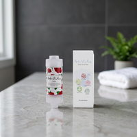 Filtre de Douche Hydratant Bevita à la Vitamine, Parfum Rose, Non Toxique, Élimination du Chlore, Fabriqué en Corée, Matériau Plastique, Rapport de Test