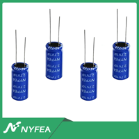 2.7V 0.3F ,1F ,3.3F, 5F, 7F ,10F, 25F Supercapacitor Long Cycle Life Farad Capacitor for Smart Meter Large Capacity Through Hole