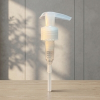 Pompe à lotion en plastique de qualité supérieure en gros 24/410 28/410 Distributeur à verrouillage gauche-droite pour soins de la peau, savon pour les mains et usage domestique quotidien