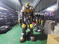 Nouveauté, costumes de robot animatronique pour adultes, costumes LED pour Noël, mariage, fête, accessoires de performance, cosplay, costumes de danse
