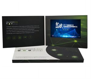 Super Digitale Bruiloft Uitnodiging Hardcover Definitie Scherm Custom Lcd Gepersonaliseerde Album Video Brochure Module Kaart - Product Image 4