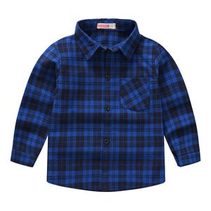 Nouvelle chemise à carreaux classique décontractée à manches longues pour garçons et enfants, collection printemps-automne, vente en gros, tendance et très demandée - Product Image 4