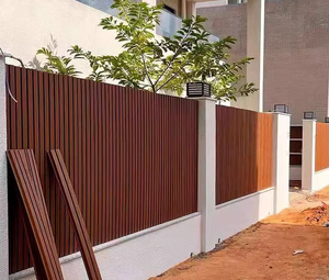 Revêtement de façade Revêtement mural extérieur en co-extrusion Revêtement extérieur de <span class=keywords><strong>maison</strong></span> en bois <span class=keywords><strong>composite</strong></span> Wpc pour la construction de maisons - Product Image 4