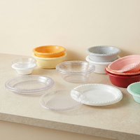 Bol en plastique 23 oz, sans BPA, sans danger pour le contact alimentaire, résistant à la chaleur, prêt à être expédié, service OEM, qualité jetable, non toxique, personnalisé