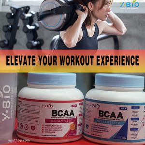 Poudre de <span class=keywords><strong>BCAA</strong></span> de qualité alimentaire 500g Marque YOUTH Utilisateurs de salle de sport adultes Soutient la masse musculaire Améliore l'endurance Soulage la fatigue sportive - Product Image 2