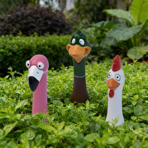 Estatua de Flamenco de Resina, Estilo Europeo, Decoración de Jardín para Exteriores, Adorno para Parque, <span class=keywords><strong>Camino</strong></span>, Jardín de Flores - Product Image 2