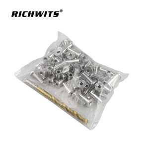 Conector de cable de acero inoxidable Richwits con funda protectora para barandillas de escaleras y accesorios de cableado - Product Image 5