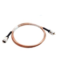Câble RG400 de qualité garantie au prix d'usine avec connecteur UHF mâle PL259 vers UHF mâle PL259, assemblage de câble pigtail