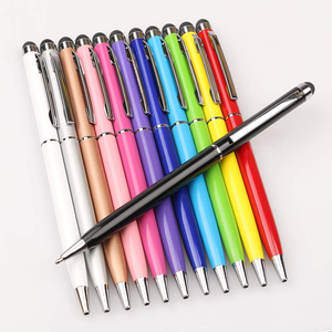 Promotions sans taxes, stylos métalliques de haute qualité, design coloré, logo, stylo à bille pour activités promotionnelles - Product Image 1
