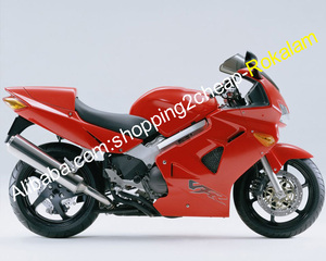 Kit de <span class=keywords><strong>Carenado</strong></span> para Honda VFR800 98 99 00 01 <span class=keywords><strong>VFR</strong></span> 800 1998 1999 2000 2001 <span class=keywords><strong>VFR</strong></span> 800RR Sport Rojo, Conjunto de <span class=keywords><strong>Carenado</strong></span> - Product Image 1