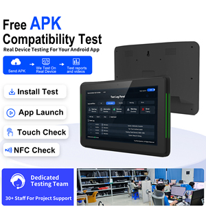 Wall Mount <b>10</b>.1" LCD Touch Screen 2GB RAM POE/WiFi LED Light Control RFID Meeting Smart Room Booking System Android RK3568 Contr - Product Image 2