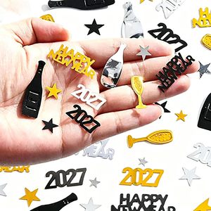 คอนเฟตติปีใหม่ 2027, ของตกแต่งปีใหม่ คอนเฟตติสำหรับต้อนรับปี 2027 ของตกแต่งงานปาร์ตี้วันหยุดฤดูหนาวคริสต์มาส - Product Image 1
