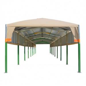 Abri de stockage extérieur de grande taille, tente de <span class=keywords><strong>garage</strong></span> pliable en PE imperméable, auvent pour <span class=keywords><strong>voiture</strong></span>, pour les urgences - Product Image 3