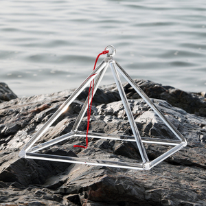 <span class=keywords><strong>Pyramide</strong></span> de <span class=keywords><strong>chakras</strong></span> en cristal de quartz 3 '' - 14'' pour la thérapie par le son - Product Image 2