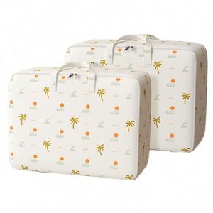 Factory Wholesale <b>Large</b> Capacity <b>Packing</b> Organizer Bag Duffel Bag Non-woven Abrasion-Resistant Storage Bag - Product Image 1