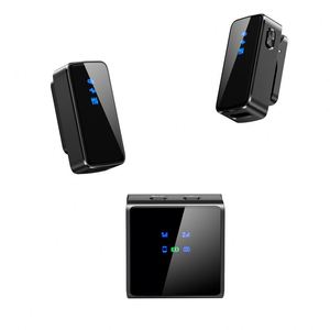 <b>Wireless</b> Lavalier <b>Microphone</b> for Mobile Phones, Cameras Live Streaming, Outdoor Noise Reduction, <b>bluetooth</b> square Box <b>Microphone</b> - Product Image 1