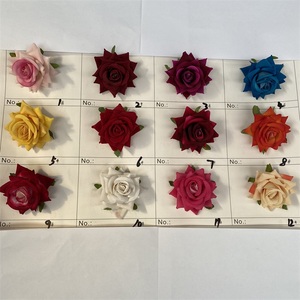 Centrotavola con Fiori Artificiali, Decorazioni Floreali per Matrimoni, Piccola Rosa a Corno in <span class=keywords><strong>Camoscio</strong></span> - Product Image 5