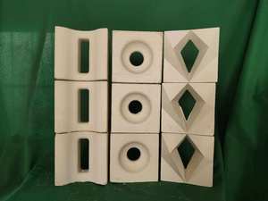 Nouveau moule à briques creuses en béton double face Reazone RZR 20x20cm en plastique ABS haute résistance réutilisable pour les murs de jardin et de paysage - Product Image 6